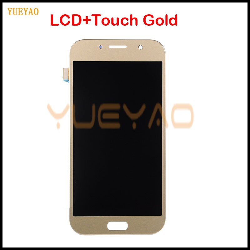 Affichage de téléphones pour Samsung Galaxy A7 A720 A720F A720M LCD écran tactile numériseur assemblée LCD remplacement: Adjust Glod