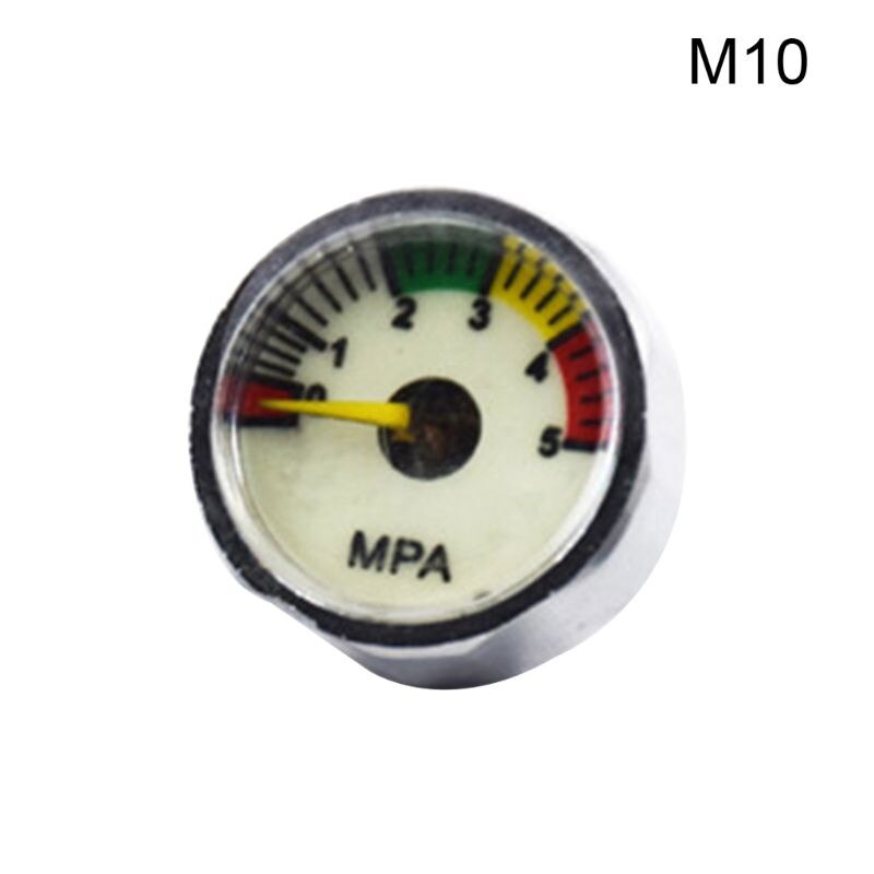Lichtgevende luchtcompressormeter pneumatische hydraulische vloeistofdrukmeter 0-5/10/30/40 mpa: M10-5