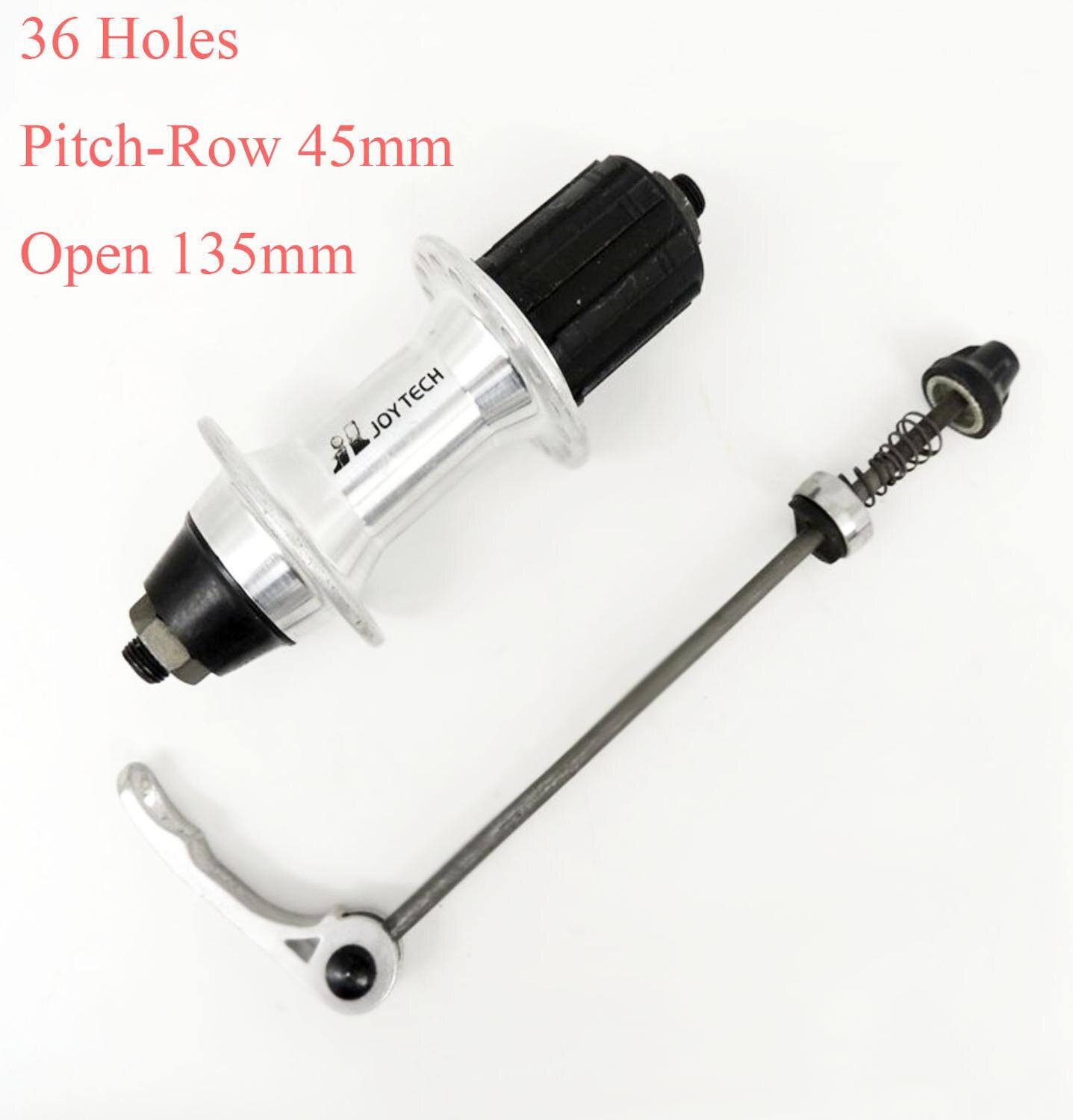 Road Bike Rear Hub 28/32/36Hole Mountain Bike Hub 8/9/10 Speed Cassette V Brake 130-135mm Bicycle Accessories: SliverC