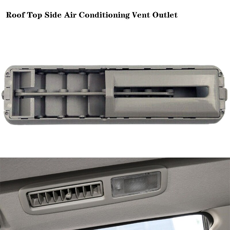 Salida de ventilación de aire acondicionado lateral para techo de coche, cubierta de Panel de rejilla A/C para Mitsubishi Pajero V93 V97 7842A069YA