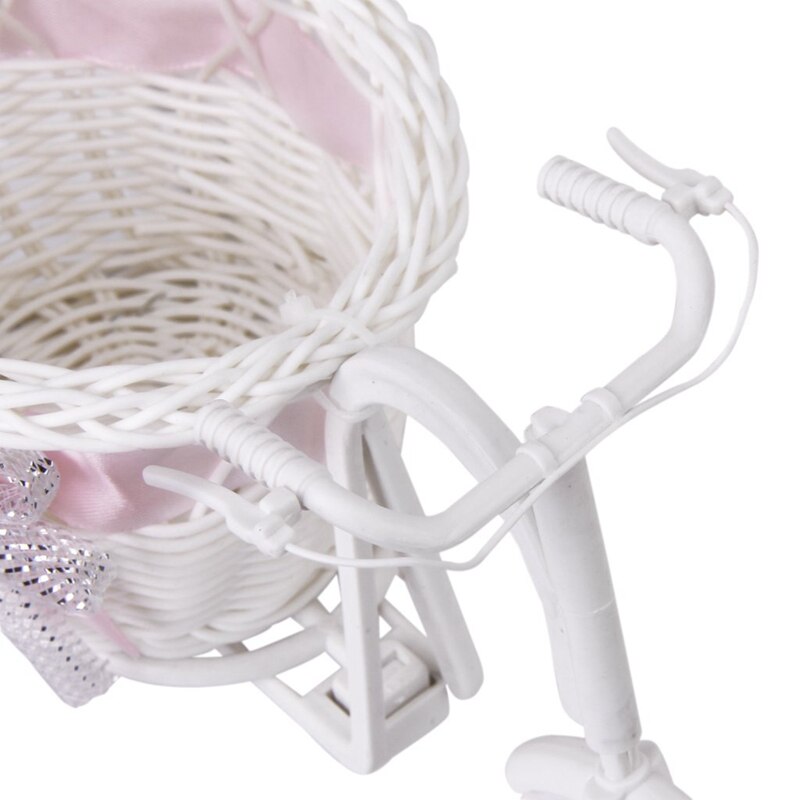 Panier de fleurs Tricycle/vélo fait main pour Vase à fleurs et de décoration de stockage