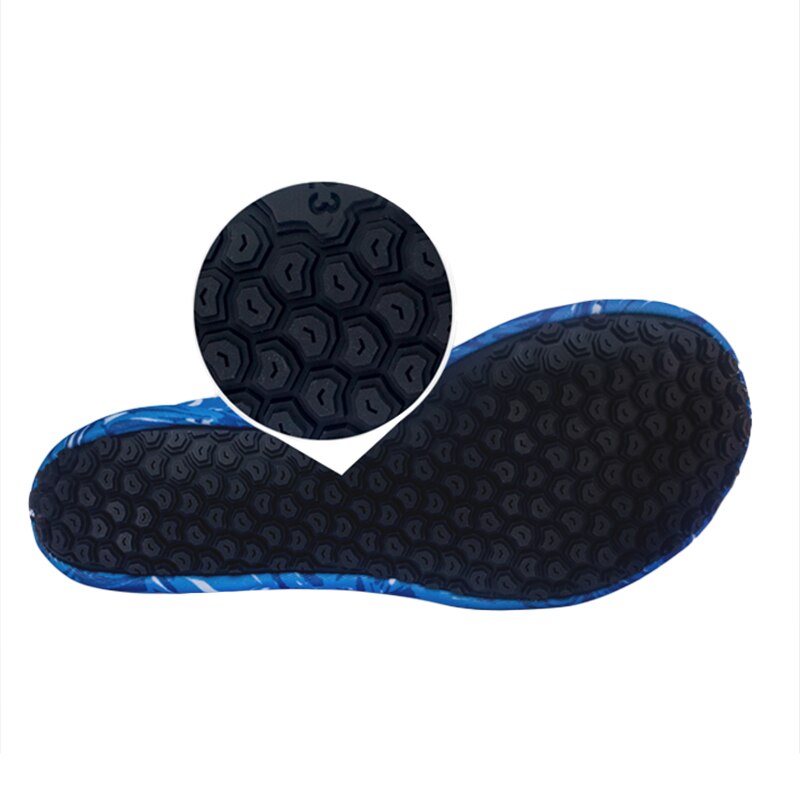 Men Women Swimming Aqua Fins Diving Mesh Socks Swim Non-slip Sole Surf Beach Shoes B2Cshop