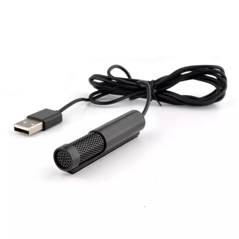 USB Microphone Anti-Noise Adjustable Portable Audio Voice Tube Desktop Computer QQ MSN Skype Sing for Linux Windows OS LX9A