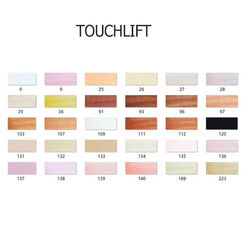 TOUCHNEW 30/40/48/60/80/168 couleurs Art marqueurs graphique dessin peinture alcool Art double pointe croquis stylo double marqueur stylo: 24 Colors