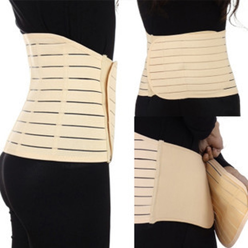 Post Natal Waist Toner Abdominal Binder Support Slimming Stomach Tummy Belt