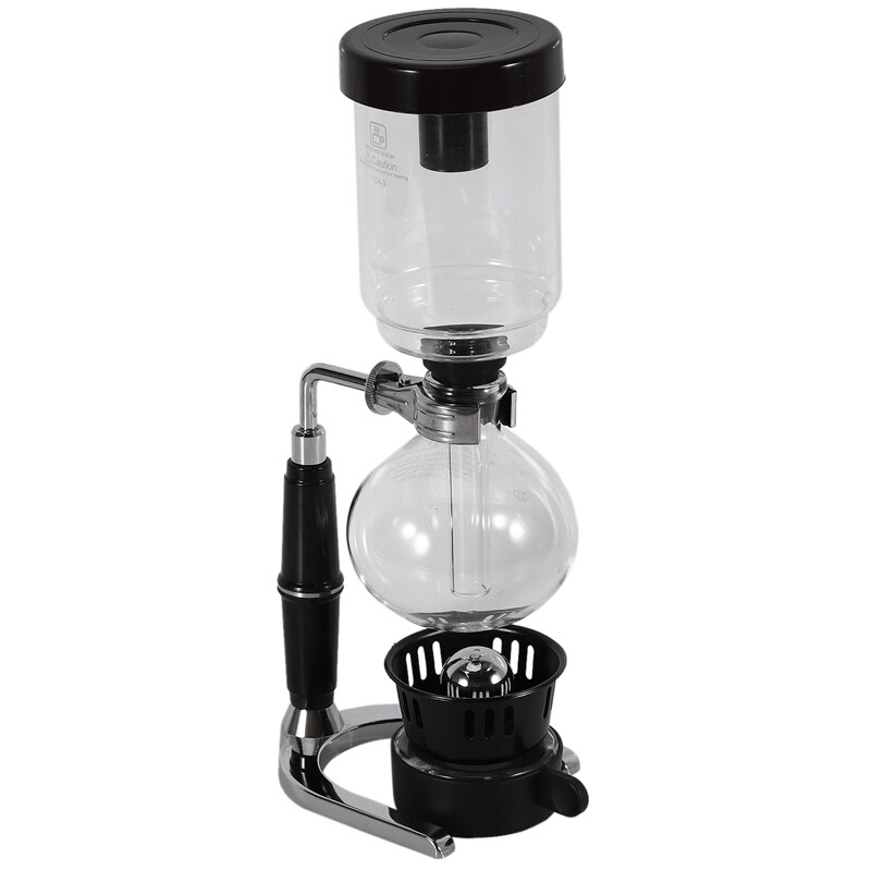 Máquina de café de sifón manual, cafetera al vacío, sifón duradero, resistente al calor, filtro para máquina de café para uso doméstico para Cocina