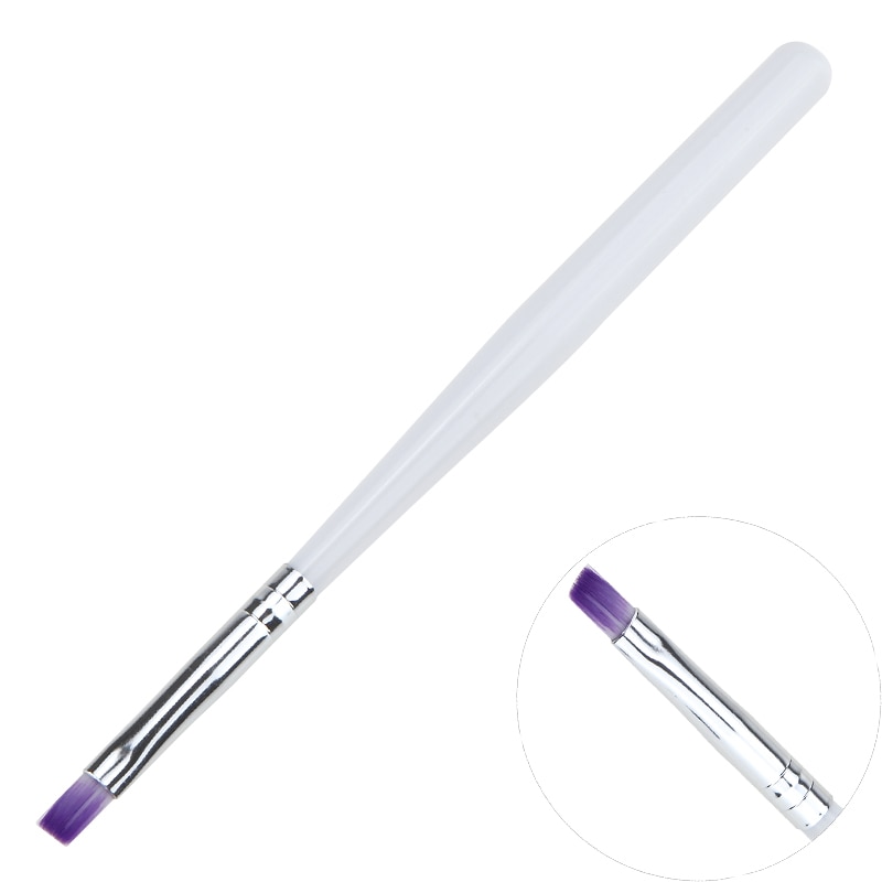 spiker Kunst penn pensel uv gel akryl maleri tegning liner pusse pensel Tips enkelt hvit pol lysterapi penn negle pensel