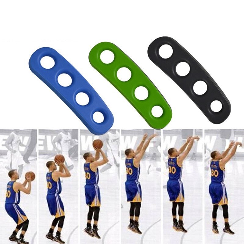 Silicone Shot-Loc Hand Grip Extensor O-Shaped Basketball Shooting Trainer Finger Gripper Exerciser Elastic Resistance Pull Band