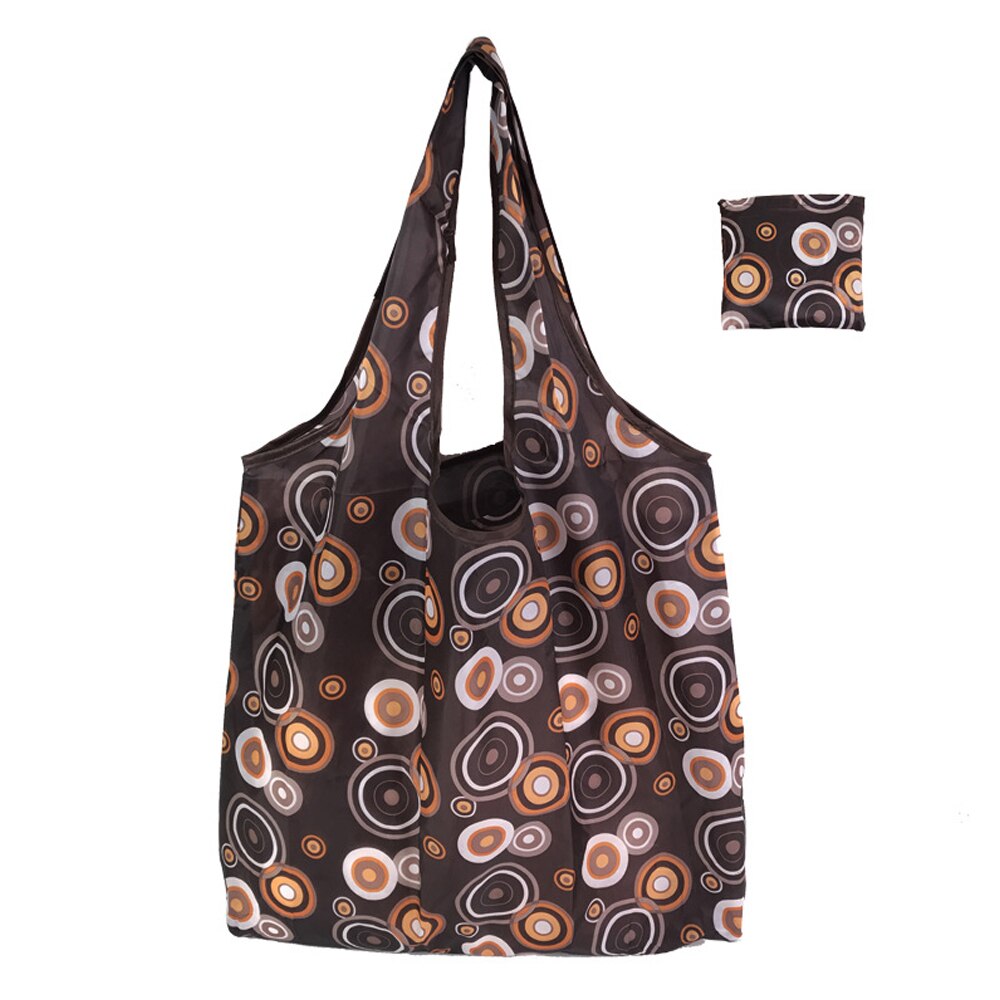 Large Folding Reusable Shopping Bags For Groceries Eco-Friendly Tote Fruits Vegetables Storage HandBags Ladies Shoulder Bag: A11