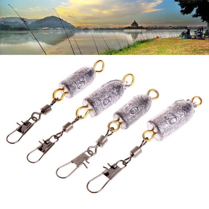 Piombi Da Pesca A Forma Di Proiettile, Con Anima In Plastica, Per Pesce Gatto, 5g A 100g, Acqua Dolce E Salata