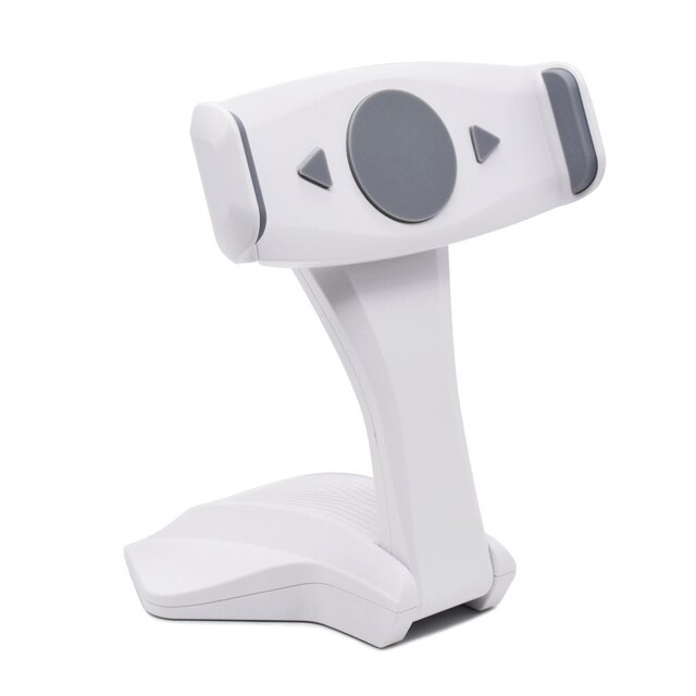 Universeller 7 -15 zoll-tablet-pc-ständer, faltbar, für ipad air, mini 1, 2 3 4 und samsung tablets, tischhalterung: Weiß