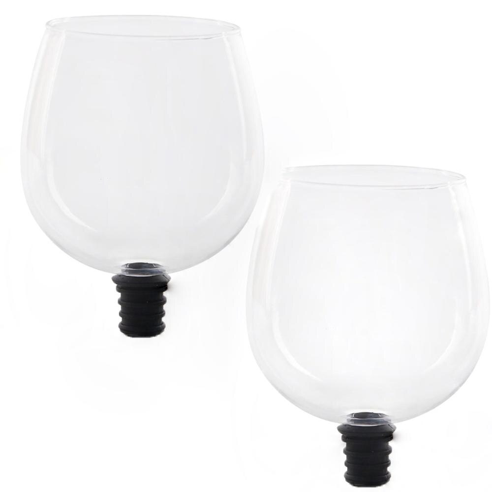 Vinglass 500ml - glass til Vin og Drikke - Miljøvennlig design: 2 stk