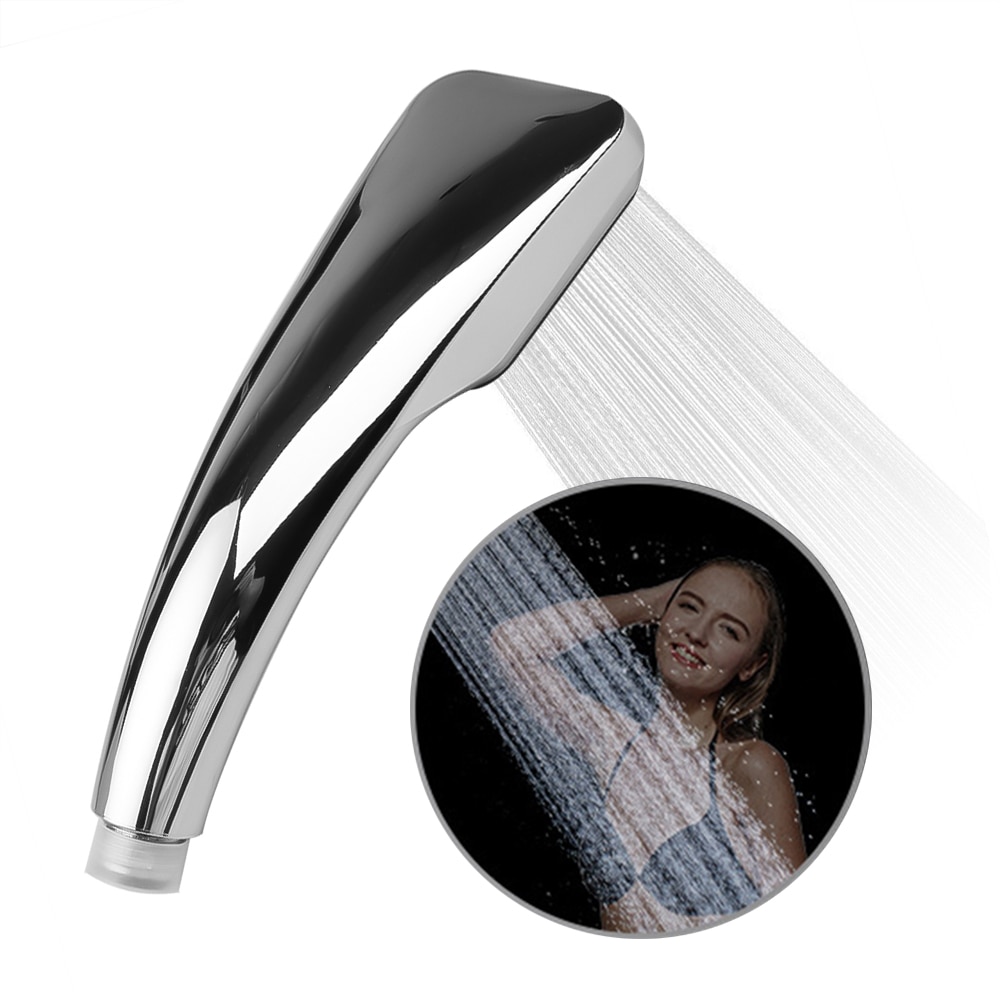 300 Holes High Pressure Shower Head Water Saving Filter Spray Nozzle Bathroom Water Booster Showerhead
