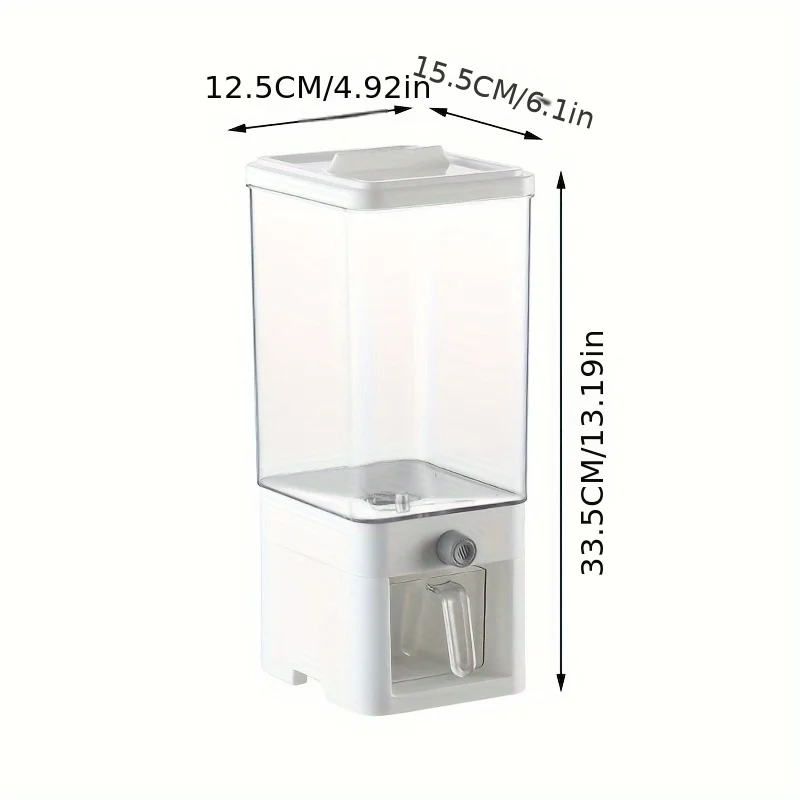 Kitchen storage tank storage container with lid multifunctional leak proof and moisture-proof food press sealed rice bucket can
