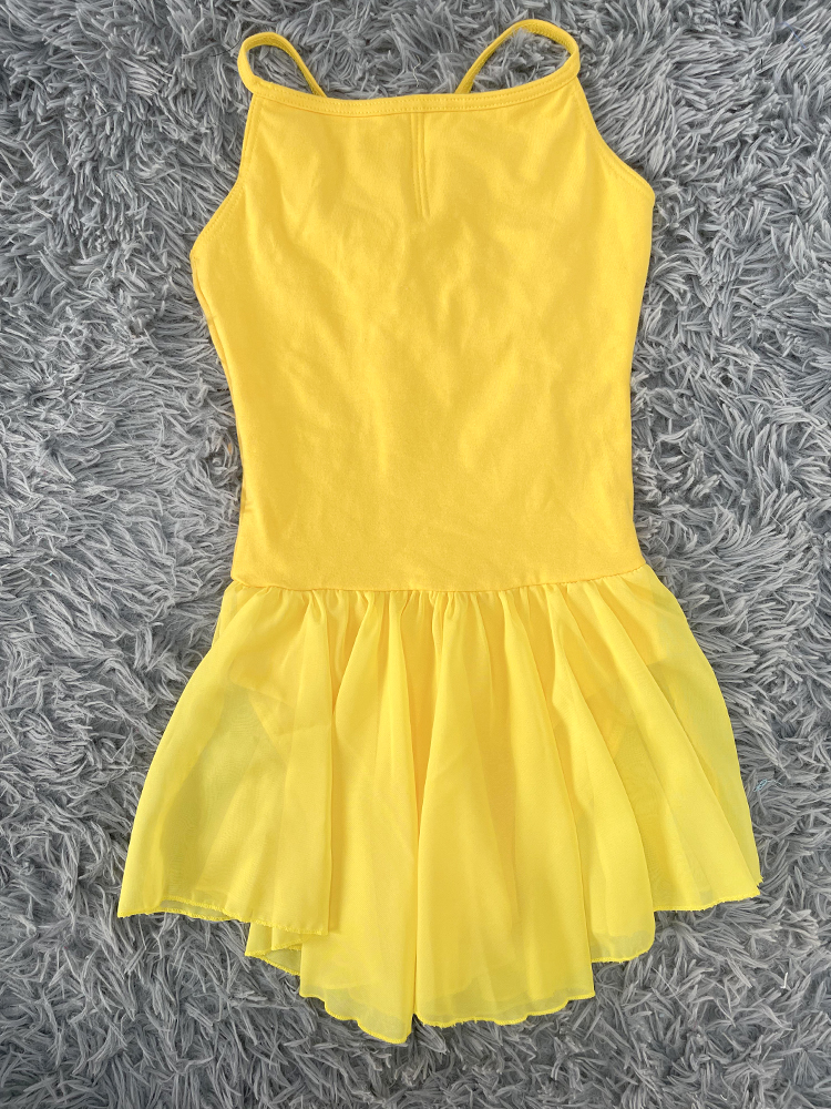 Ballet Dress Women Gymnastics Skating Dance Mesh Skirted Leotard Camisole Ballet Costume Stitching Ballerina Practice Clothing: XXL / green