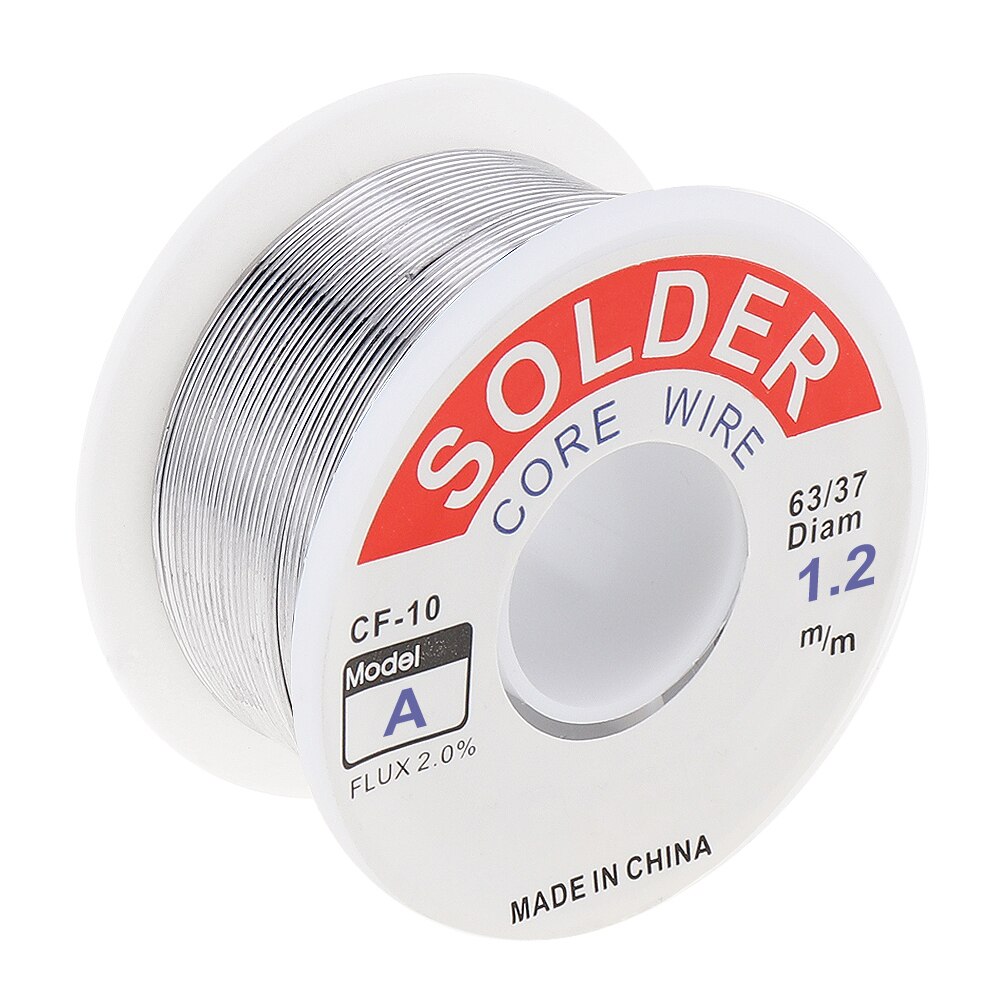 Solder Wire 0.8/1.0/1.2mm 100g/roll Welding Wire 63/37 Lead Free Solder Soldering Wires Solder Tin for Aluminum Soldering