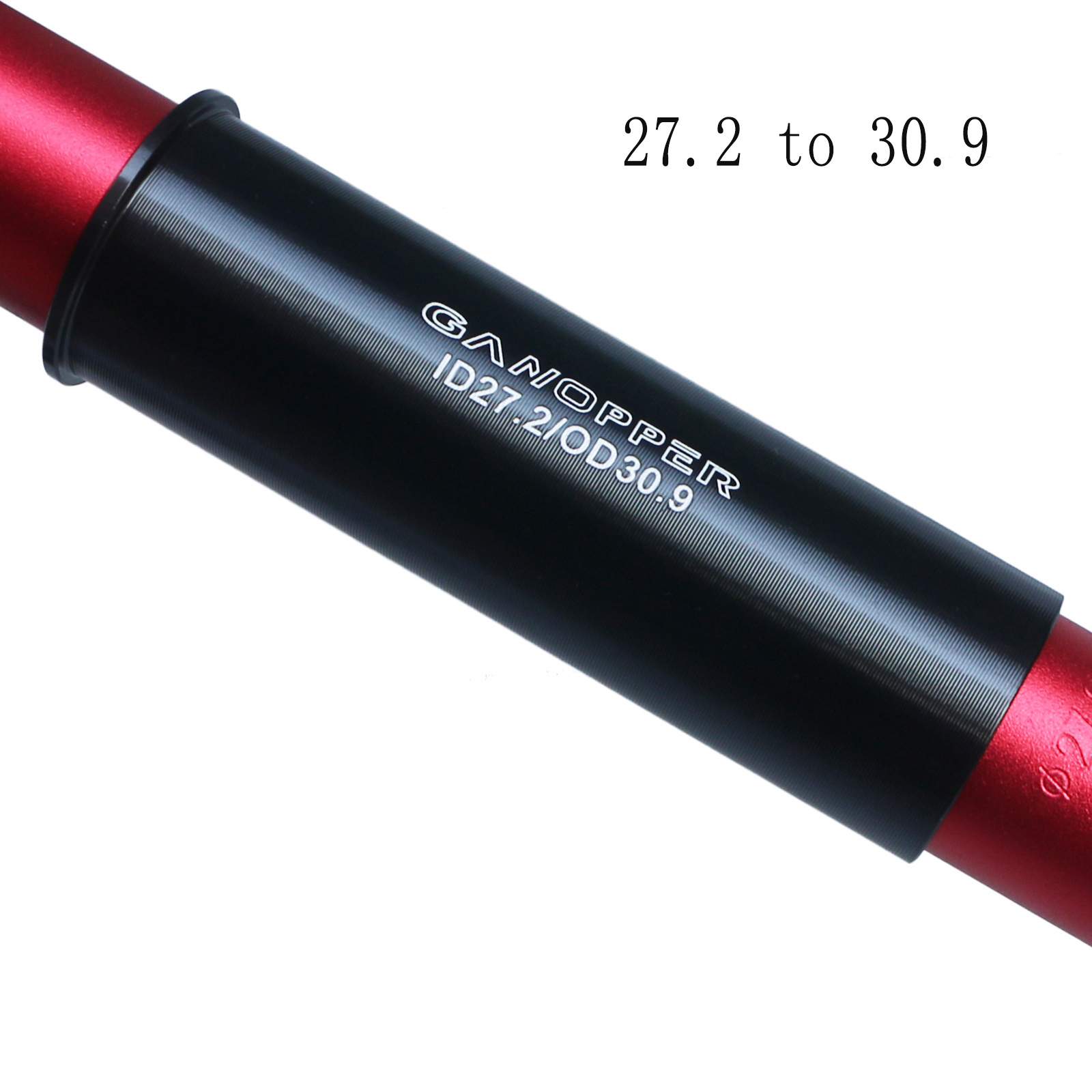 Bicycle Seatpost Sleeve Road Bike Seat Post Shim 22.2/25.4/27.2/28.6/30.0/30.4/30.9/31.6/31.8/33.9/34.9/36 Post Tube Adapter: E