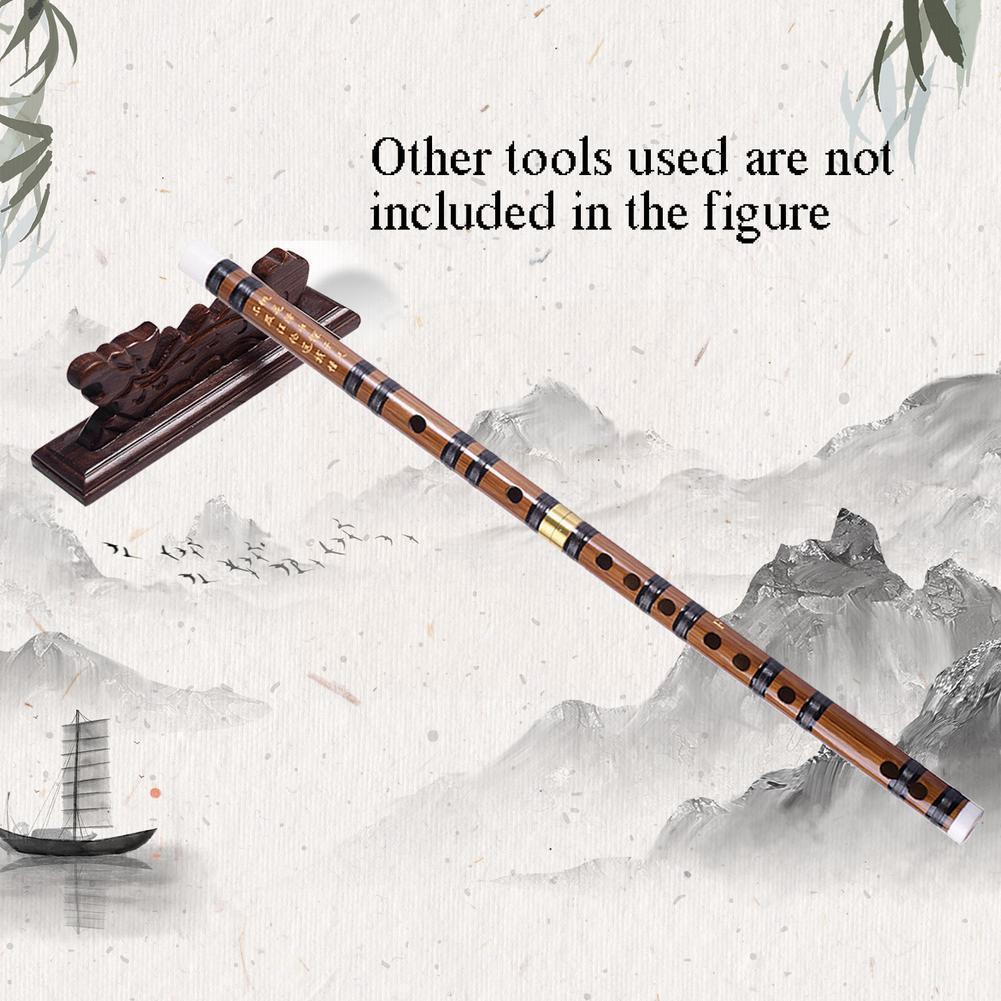 Flute Chinese Traditional Musical Instruments Wood Color CD EFG Transverse Flute Key Dizi For Beginner Bamboo