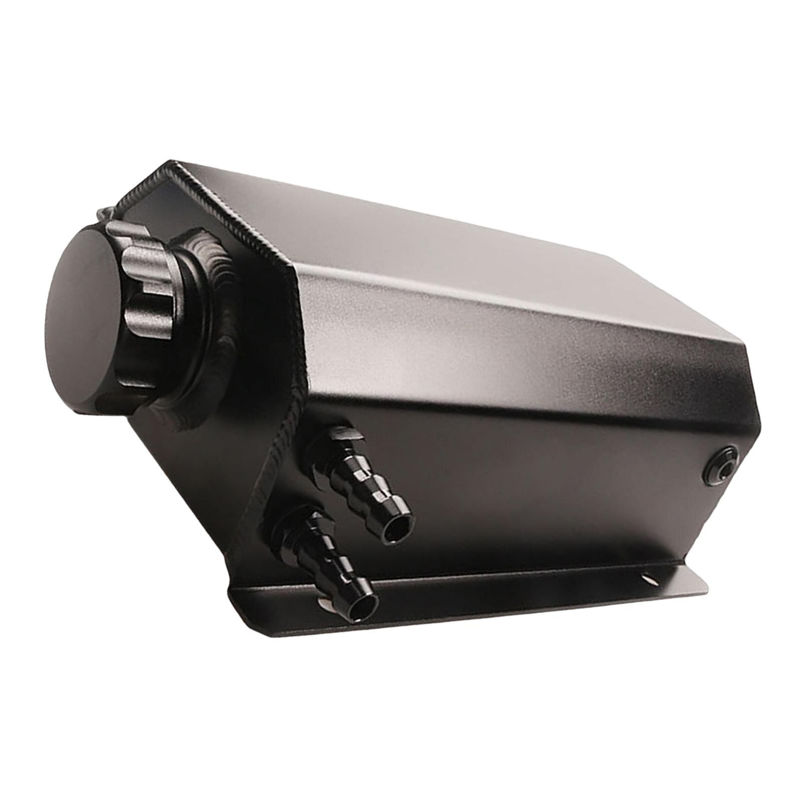 Oil Catch Can Breather Tank 2L 2000ml Reservoir Oil Can Tank Spare Parts