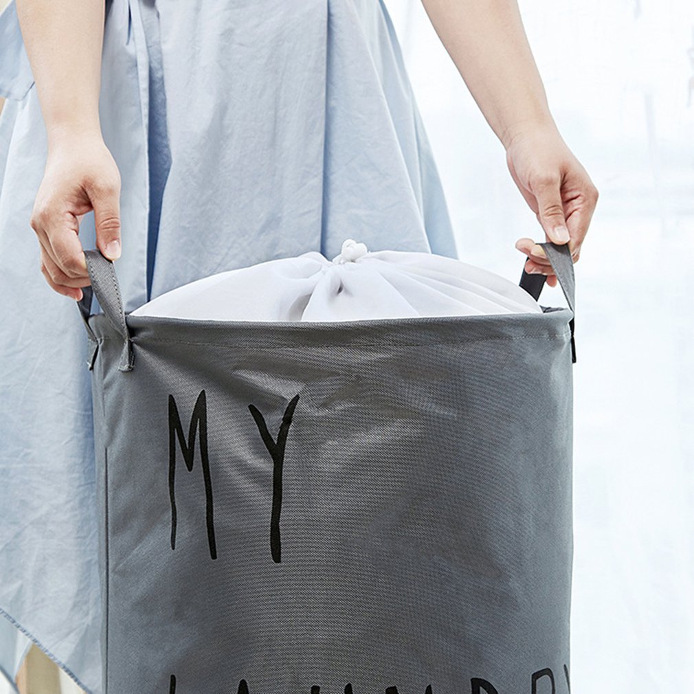 Koszyk piknikowy stojak kosz na pranie pudełko robić przechowywania zabawek Super duża torba bawełna pranie brudne ubrania duży koszyk Organizer uchwyt na pojemnik