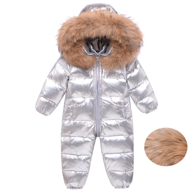 Kombinezony zimowe ubrania dla dzieci ubrania Snowsuit 90% kurtka z puchu kaczego dla dzieci dziewczyna płaszcz park dla niemowląt chłopiec śnieg garnitur nosić