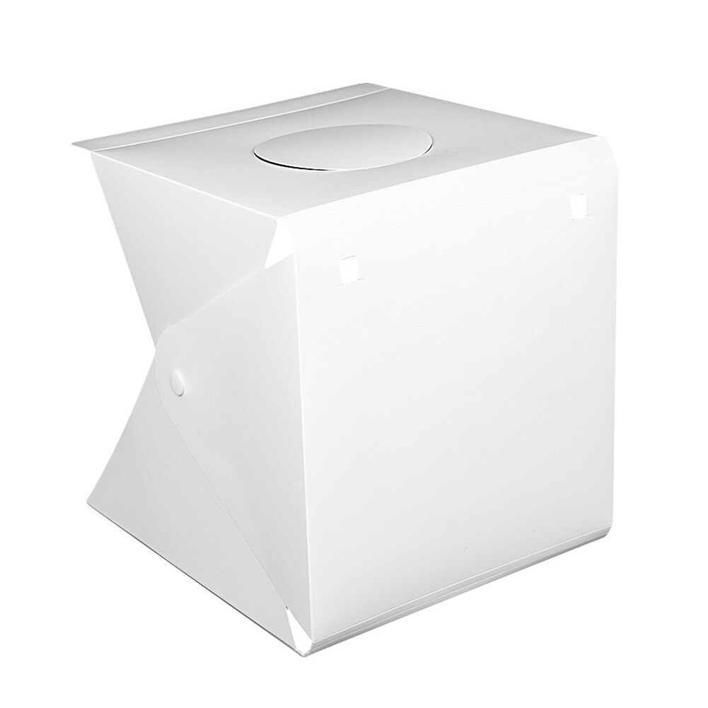 22cm Photography Multifunctional For Camera Mini Foldable Box Adjustable Brightness Portable Photo Studio Top Hole With Lights