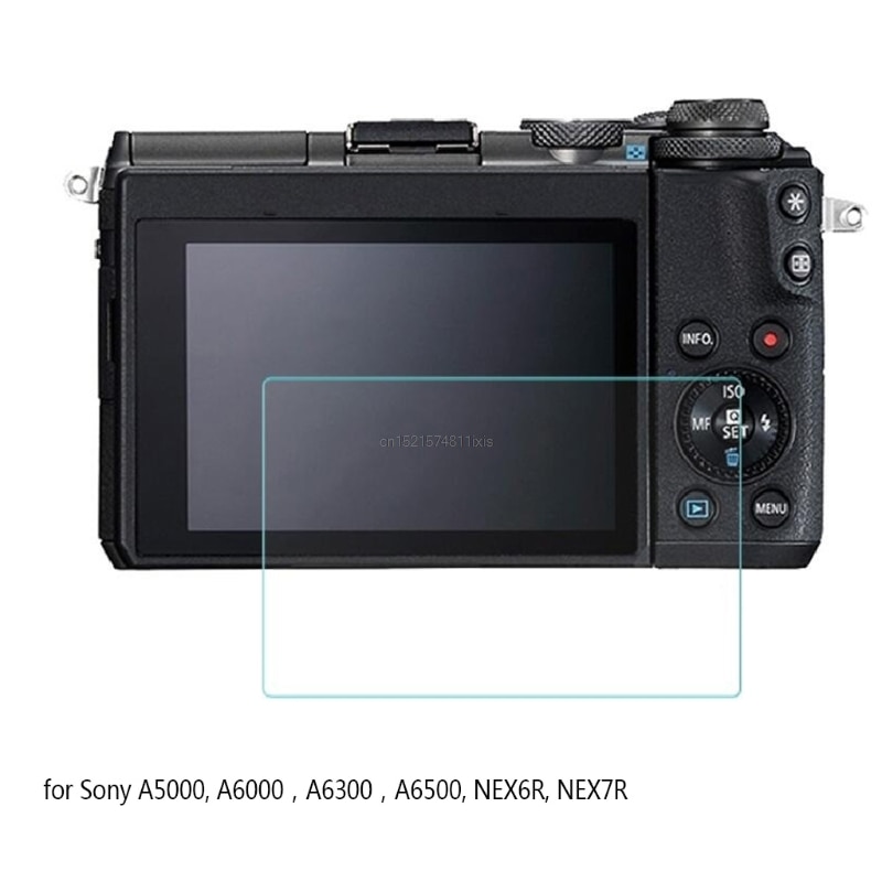 Screen Protector Gehard Glas Camera LCD Guard Cover Film Voor Sony A6500