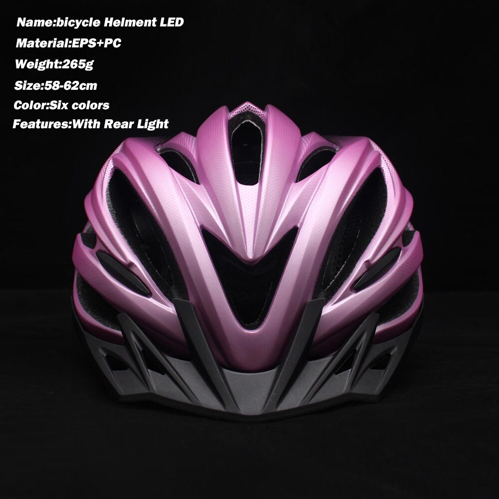 Casco de ciclismo de montaña para hombre y mujer, con luz y visera, para Cross-Country, XC trail