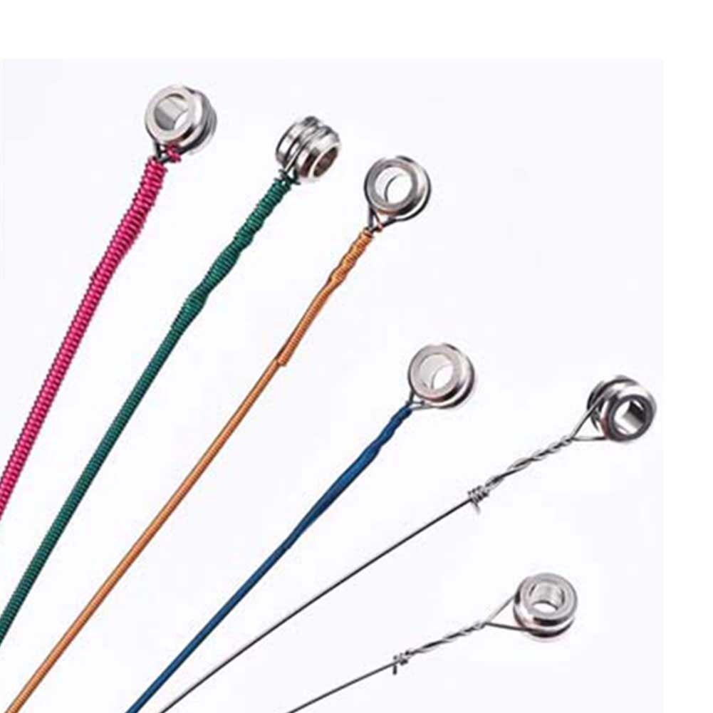 6Pcs Anti-rust Acoustic Folk Guitar Strings Set Music Instrument Accessories Chic