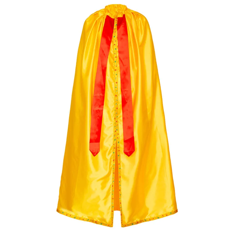 Bodhisattva Schals Kaiserin Kleidung Sanqing Umhänge Buddha Statuen Buddha Roben Drachen Roben einfarbig glänzende Umhänge: YELLOW