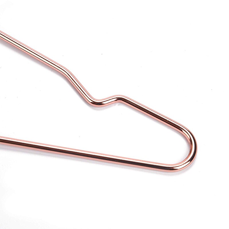17 Inch Adult Heavy Duty Strong Rose Gold Clothes Hangers, Coat Hangers, Suit Hangers, Shirt Dress Hangers, Heavy Duty Clothing