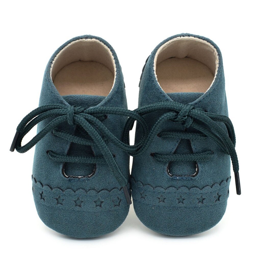 Baby Toddler Shoes Sneaker Anti-slip Soft Sole Lace Up Shoes Baby Shoes