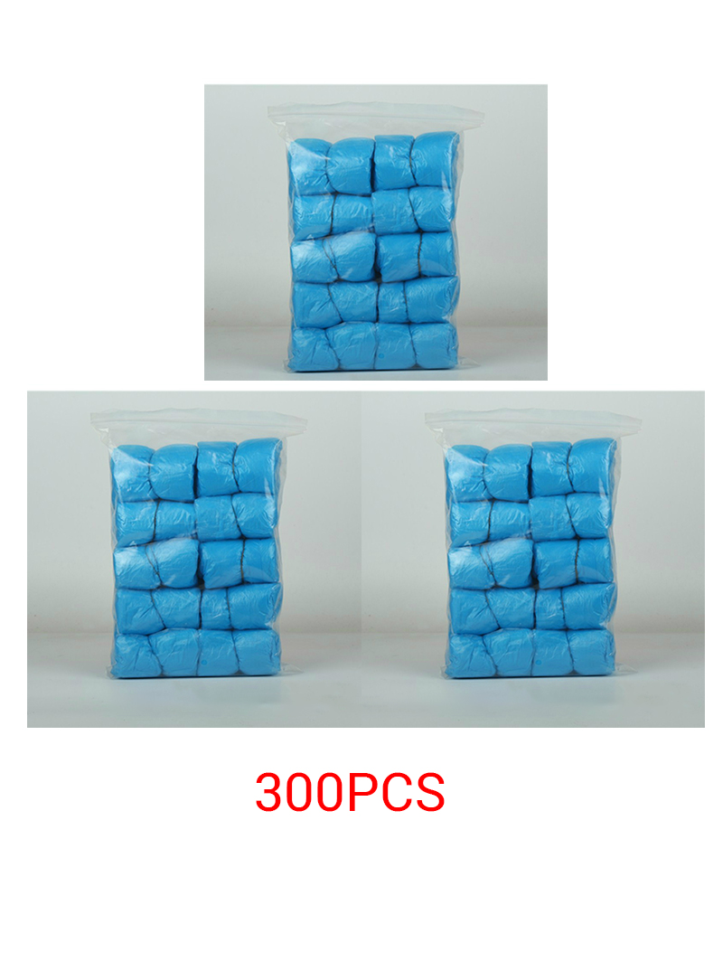 Máquina automática de cubre zapatos inteligente, herramienta para cobertura de zapatos y pies, a prueba de agua, desechables, dispositivo organizador de zapatos: 300pcs Shoe Cover