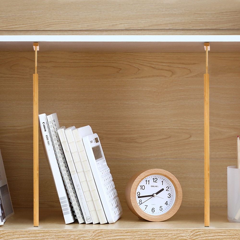 4/6Pcs/Set Adjustable Bamboo Drawer Divider Adjustable & Expendable Drawer Organizer Bedroom Kitchen Organizer