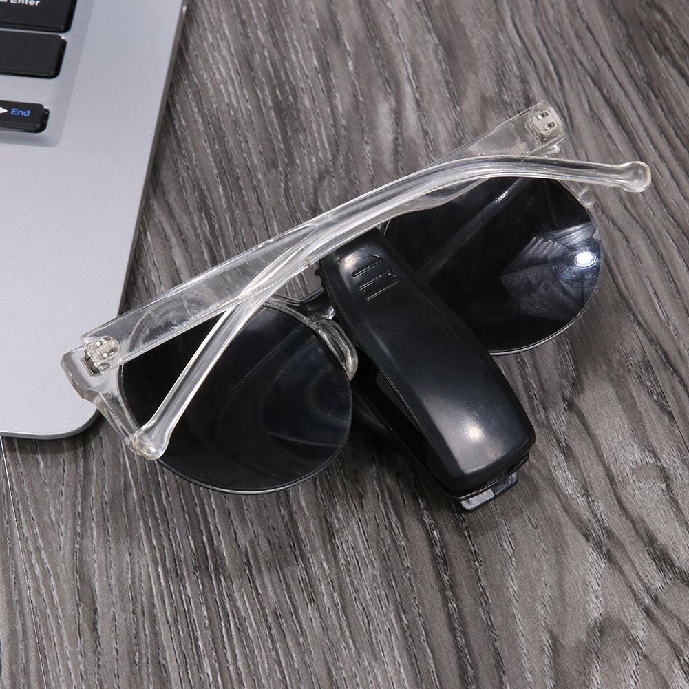 Car Auto Sun Visor Clip Holder For Reading Glasses Sunglasses Eyeglass Card Pen Sunglass Clip Car Styling Glasses Clip