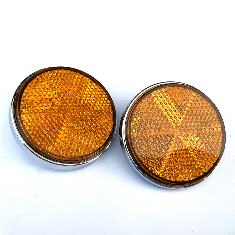 2Pcs Motorfiets Accessoires GW250 GSX250R DL250 Reflector Licht Meter Reflector