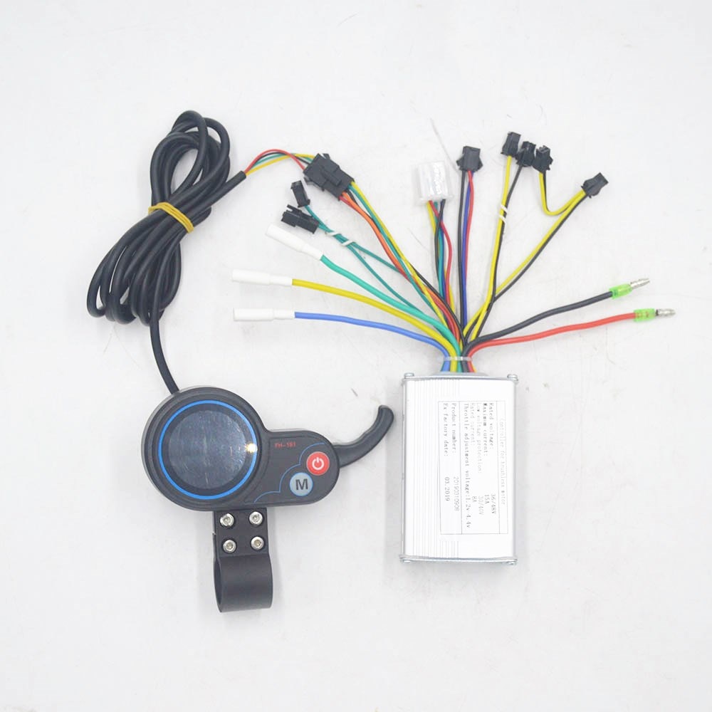 36V 48V 250W 350W electric scooter controller with throttle LCD display speed for BLDC motor/scooter/e bike