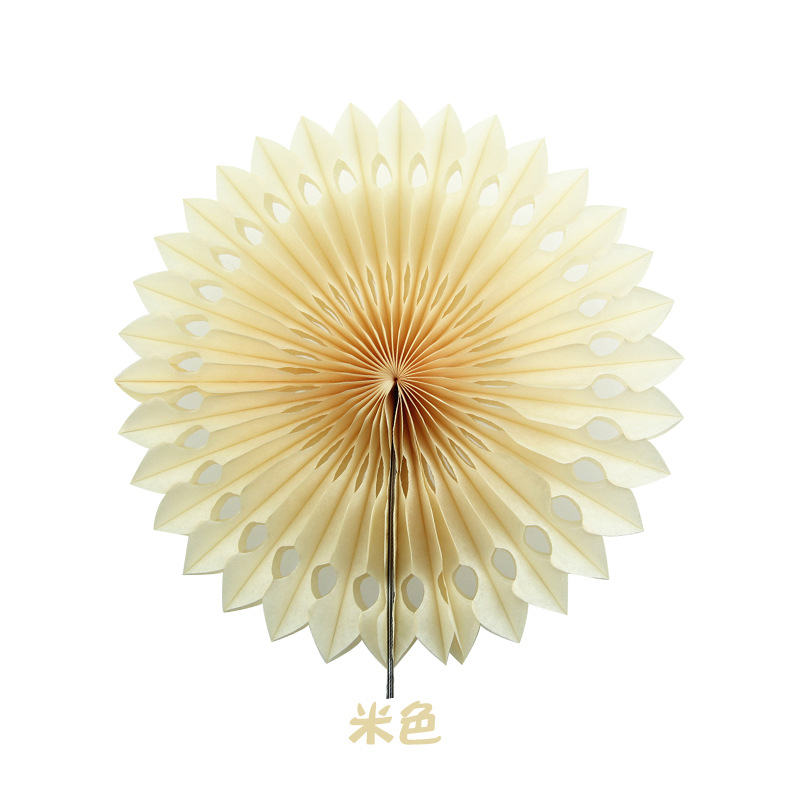5Pcs Kleur Tissue Papier Cut-Out Papier Fans Pinwheels Opknoping Bloem Papier Ambachten Voor Wedding Party Verjaardag Decor levert