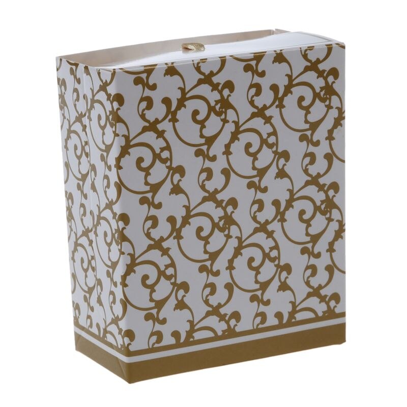 100pcs box candy wedding christening wedding box gold box decorative accessory is married