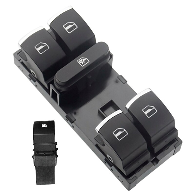 7Pc Window Headlight Fuel Gas Switch Set For Golf Mk 5 6 Jetta for Pat Tiguan