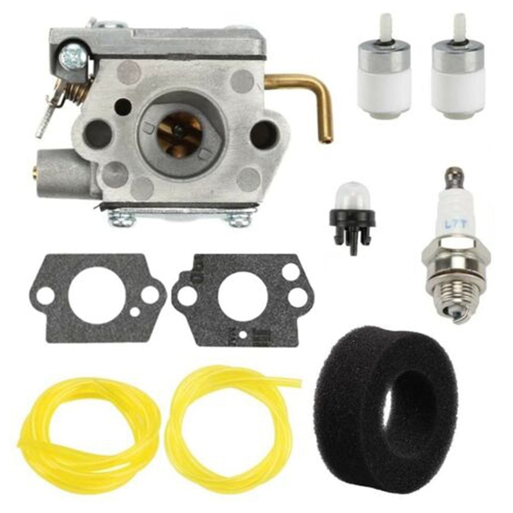 Carburetor Air Filter Spark Plug Primer Bulb Kit For Ryobi 410R 280R 700R 704R 705R 720R Strimmer Brushcutter Carburetor Kit