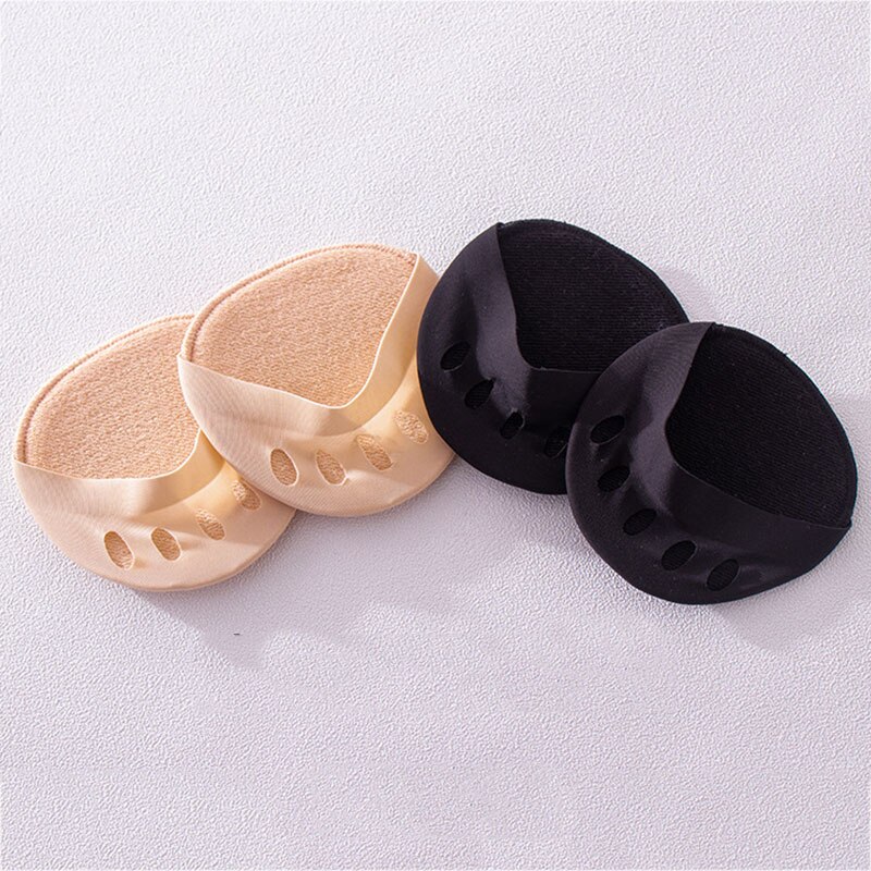 Frauen Socken Schwamm Silikon Anti-Unterhose Futter Offene spitze Heelless Liner Socke Unsichtbar Vorfuß Kissen Fuß Pad Baumwolle Socken neue