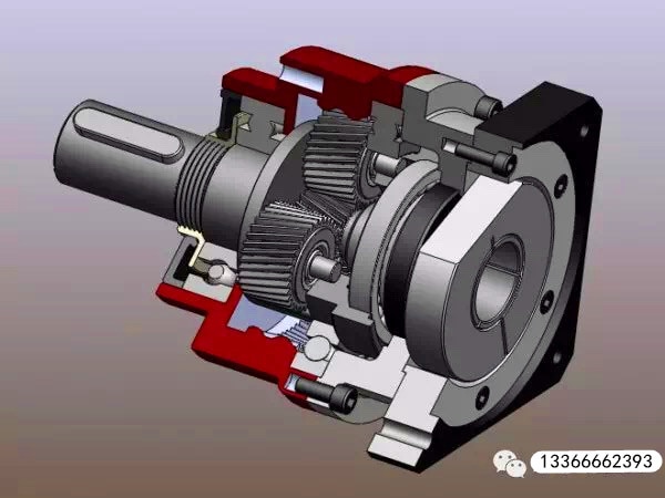 57 series high Precision planetary reducer planetary gear for brushless motor