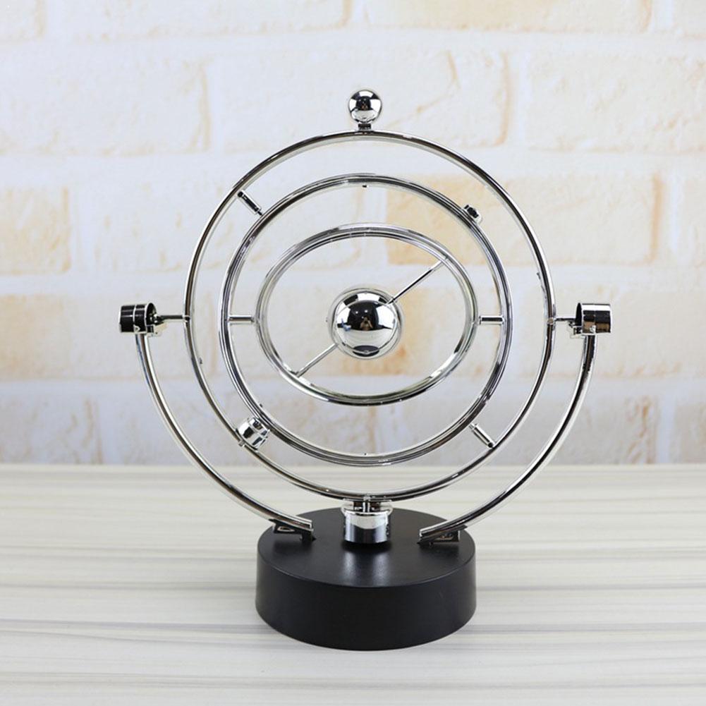 1Piece Kinetic Art Mobile Milky Way Gizmos Perpetual Orbital Revolving Motion Desk Spherical Toy Exotic toys Pendulum E9E6