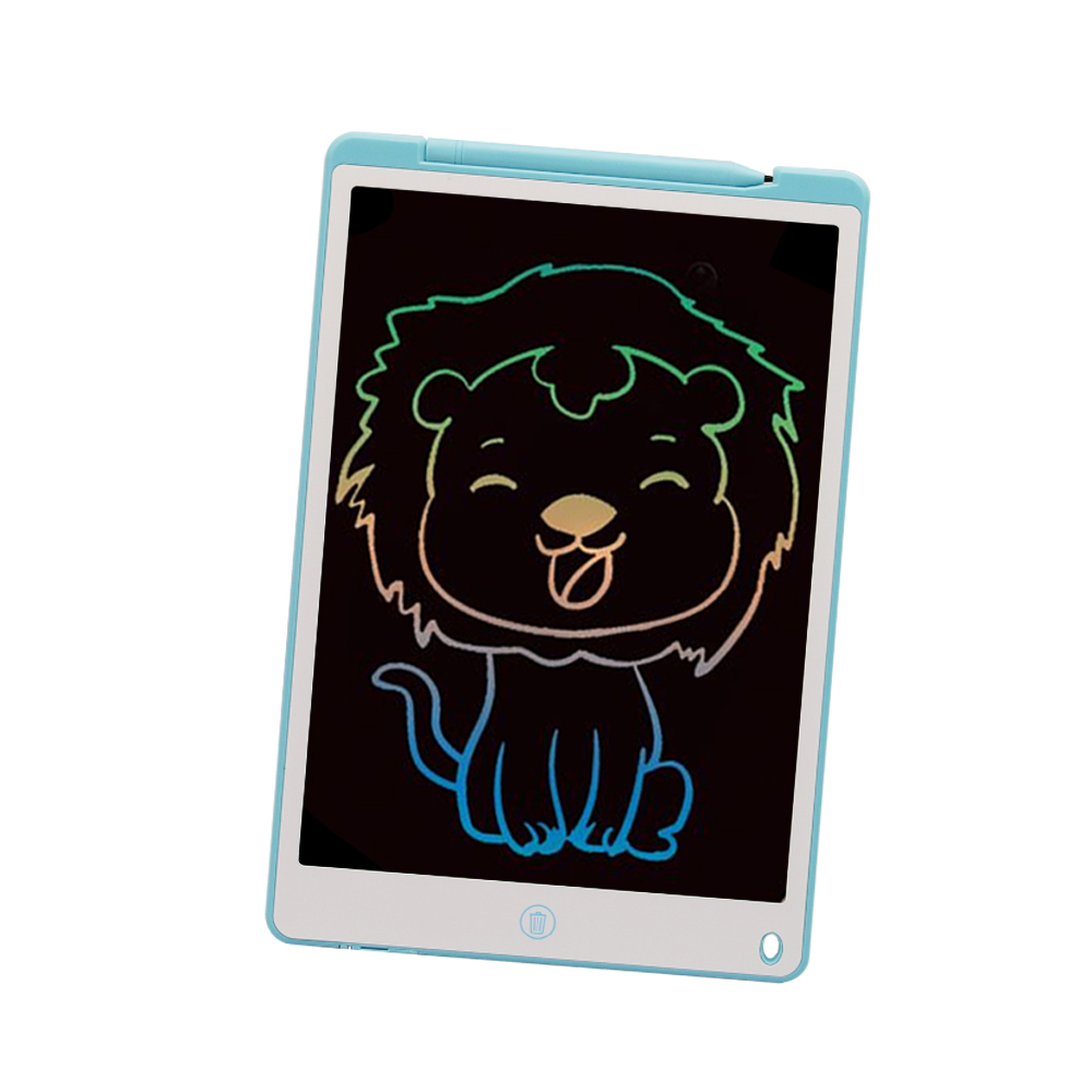 TISHRIC 12 Unch Tablet Graphics Tablet Rainbow Color With Lock Electronics Children&#39;s Tablet Drawing Tablet Tablet With Pen: sky blue