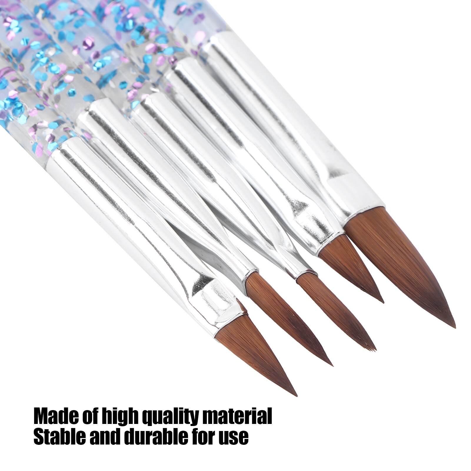 Nail Art Brush Nail Schilderen Tekening Borstel Thuis Salon Draagbare Diy Nylon Hair Nail Art Brush Set Nail Art Tool