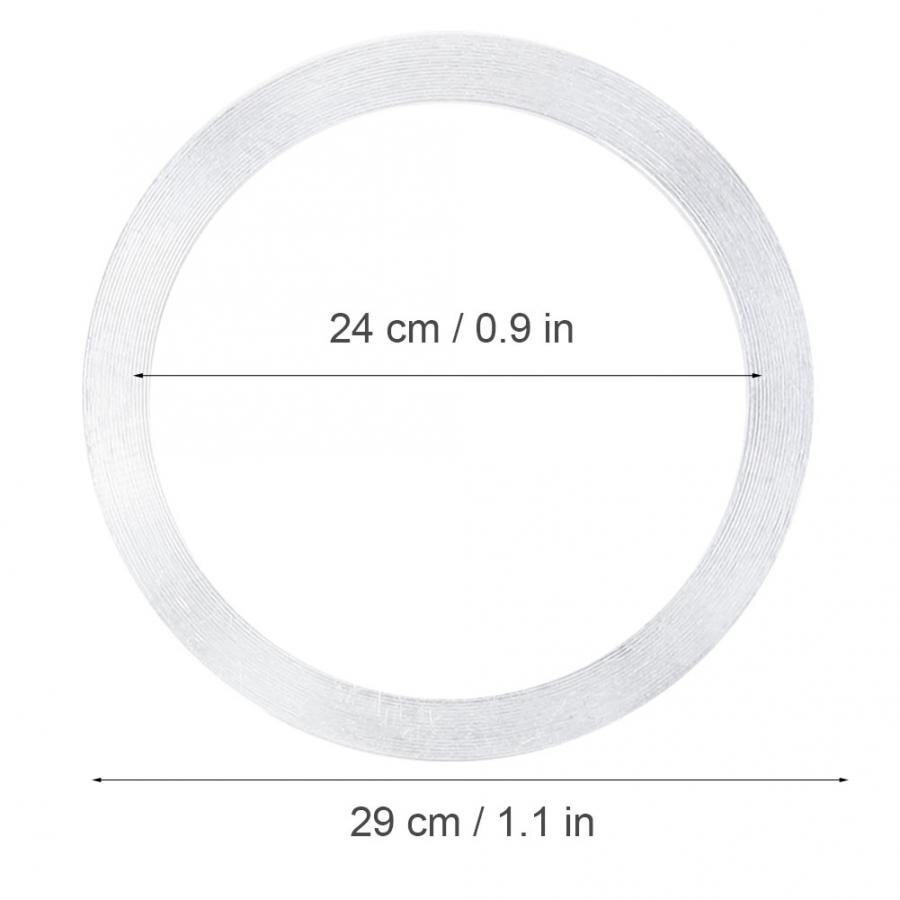 3PCS 1 MM/2 MM/3 MM Bike Bearing Wasmachine Aluminiumlegering Fiets Lager Headset Washer Outdoor fietsen Vervangende Onderdelen