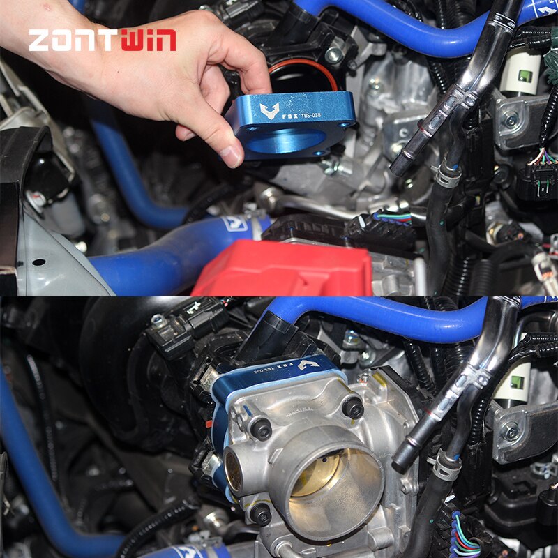 Aluminum Alloy 6061T6 Throttle Vortex Intake Gasket for Honda