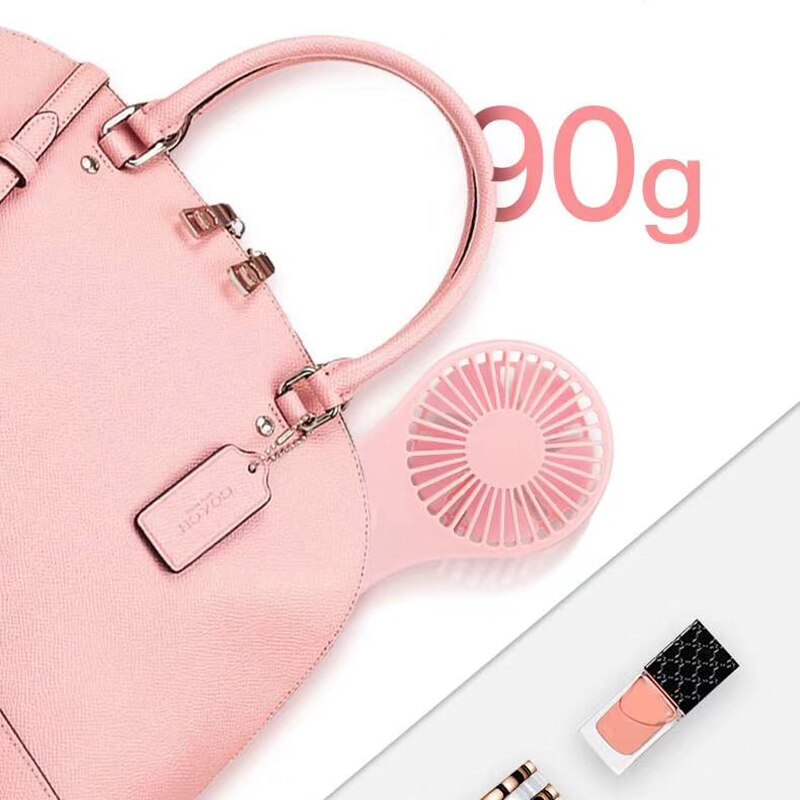 Handheld Mini Fan Silent Strong Wind Personal Air Cooler Portable Desk Fans for Home Office