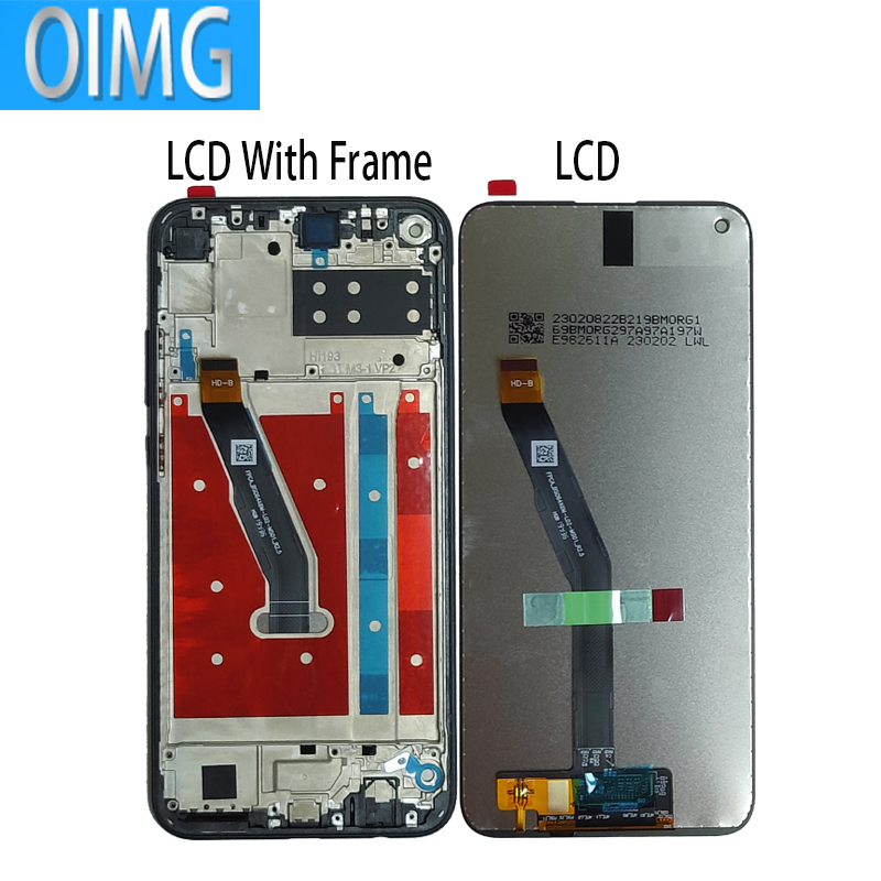 Originale per Huawei P40 Lite E Schermo LCD con Telaio tocco schermo Modelli arte L28 L29 L29N Pannello Digitizer Parti di Ricambio